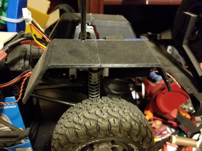 SCX-10 II Fenders 3D Print 23534 SCX-10 II Fenders 3D Print 23534