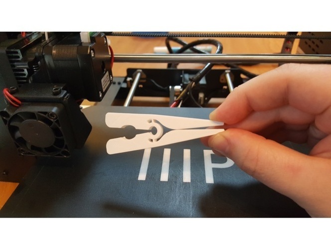 Clothespins - No Spring Required 3D Print 23567 Clothespins - No Spring Required 3D Print 23567
