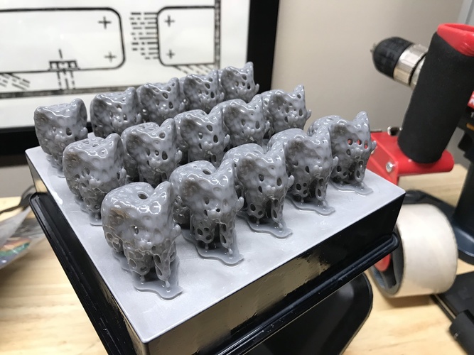 Elephant - Voronoi Style 3D Print 23615 Elephant - Voronoi Style 3D Print 23615