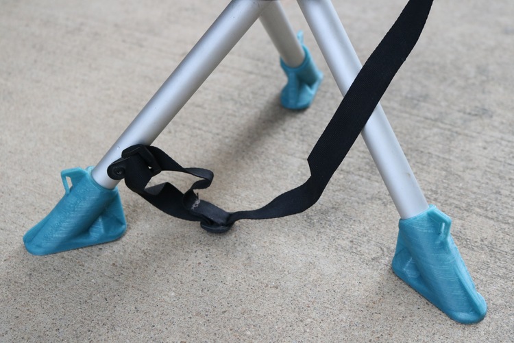 REI Camping Chair improved foot design 3D Print 23645 REI Camping Chair improved foot design 3D Print 23645