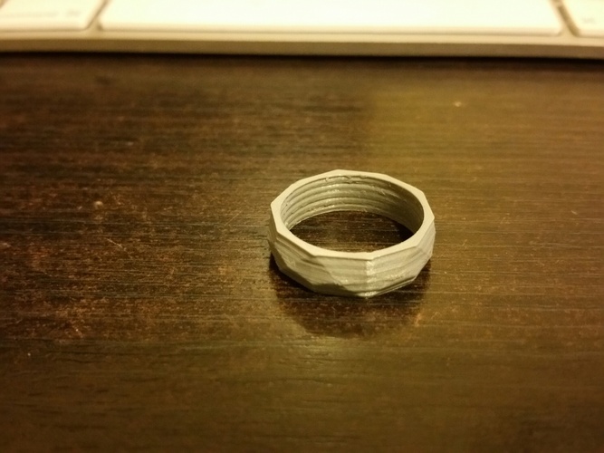Low poly ring 3D Print 2365 Low poly ring 3D Print 2365