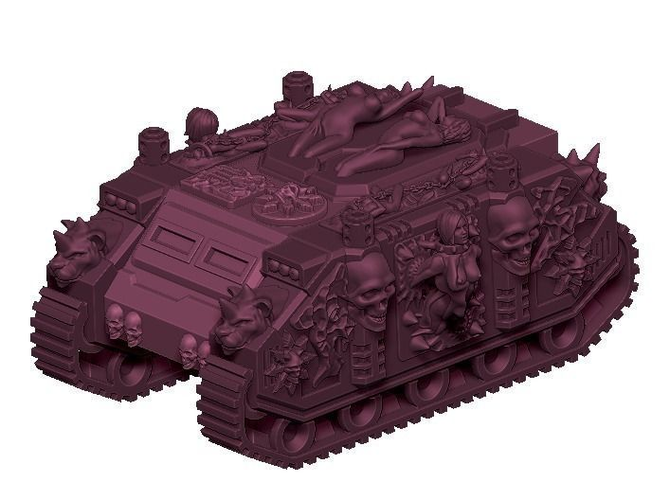 Warhammer Tank 3D Print 23673 Warhammer Tank 3D Print 23673