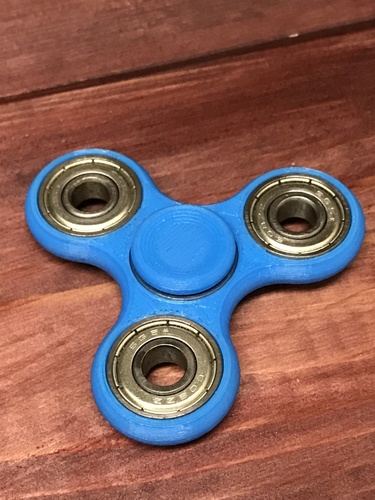 TRI SPINNER - Fidget Toy 3D Print 23711 TRI SPINNER - Fidget Toy 3D Print 23711