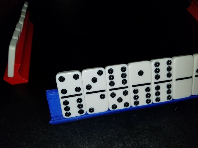 Dominoes Capicu Tray 3D Print 23731 Dominoes Capicu Tray 3D Print 23731