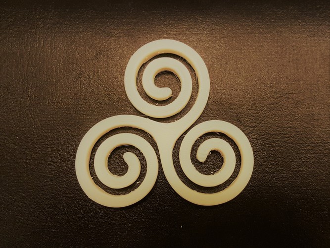Triskelion (Triskele) 3D Print 23770 Triskelion (Triskele) 3D Print 23770