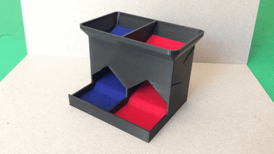 Double Dice Tower 3D Print 23779 Double Dice Tower 3D Print 23779