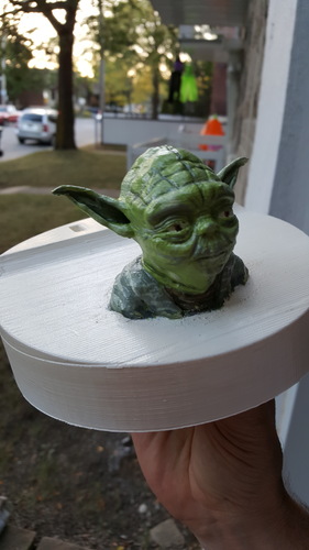 Yoda - Star Wars Headphone Stand 3D Print 23809 Yoda - Star Wars Headphone Stand 3D Print 23809