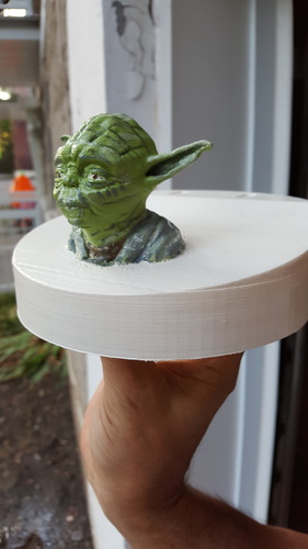 Yoda - Star Wars Headphone Stand 3D Print 23810 Yoda - Star Wars Headphone Stand 3D Print 23810