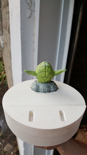 Yoda - Star Wars Headphone Stand 3D Print 23811 Yoda - Star Wars Headphone Stand 3D Print 23811