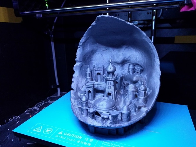 Moon city 3D Print 23815 Moon city 3D Print 23815