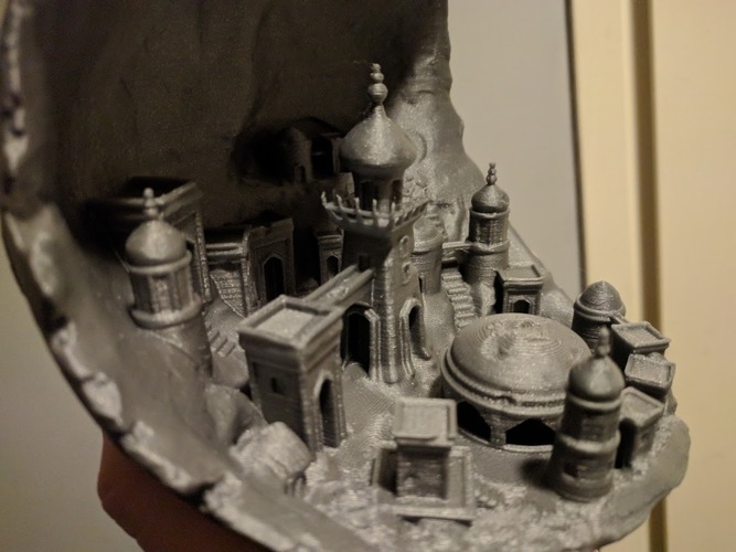 Moon city 3D Print 23816 Moon city 3D Print 23816