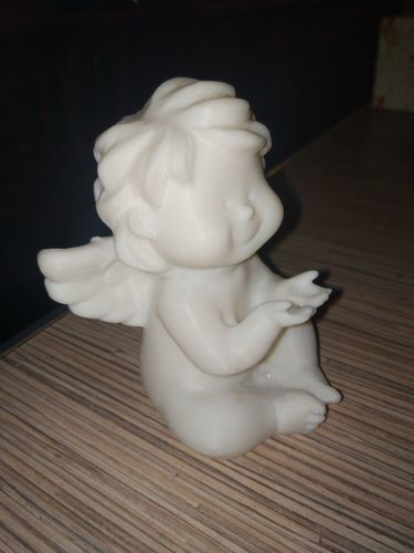 Angel Statuette 3D Print 23819 Angel Statuette 3D Print 23819