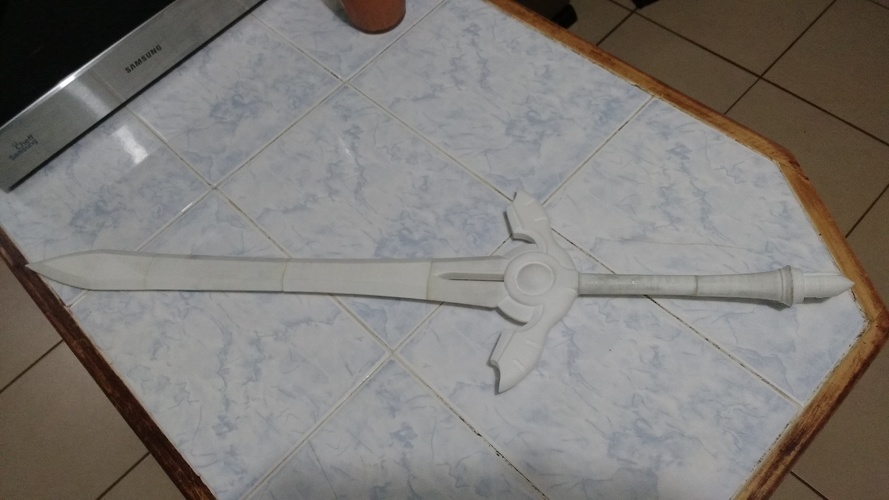 Alm's Falchion (Fire Emblem Echoes: Shadows of Valentia) 3D Print 23968 Alm's Falchion (Fire Emblem Echoes: Shadows of Valentia) 3D Print 23968