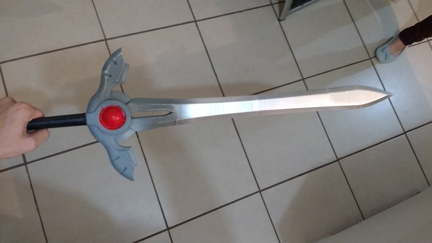 Alm's Falchion (Fire Emblem Echoes: Shadows of Valentia) 3D Print 23969 Alm's Falchion (Fire Emblem Echoes: Shadows of Valentia) 3D Print 23969
