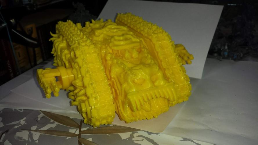 W40k Spartan Tank Chaos 3D Print 24050 W40k Spartan Tank Chaos 3D Print 24050