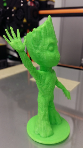 baby groot standing waving 3D Print 24056 baby groot standing waving 3D Print 24056