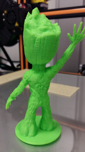 baby groot standing waving 3D Print 24060 baby groot standing waving 3D Print 24060