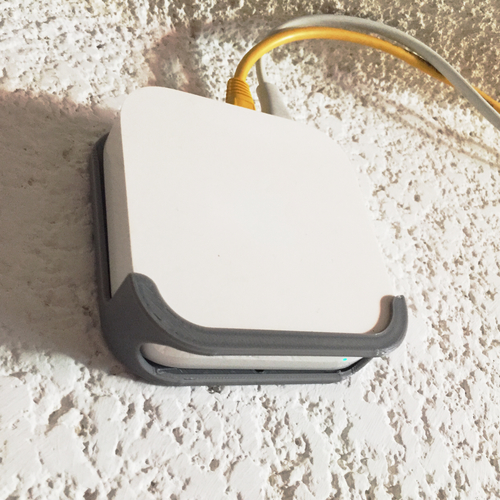 Airport Express & Apple TV (2nd, 3rd gen) Craddle 3D Print 24123 Airport Express & Apple TV (2nd, 3rd gen) Craddle 3D Print 24123