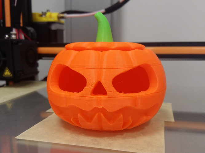Makies Jack-O-Lantern Redux 1.0 3D Print 24135 Makies Jack-O-Lantern Redux 1.0 3D Print 24135