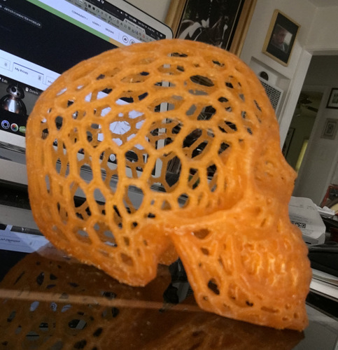 Skull lamps - Voronoi Style 3D Print 24144 Skull lamps - Voronoi Style 3D Print 24144