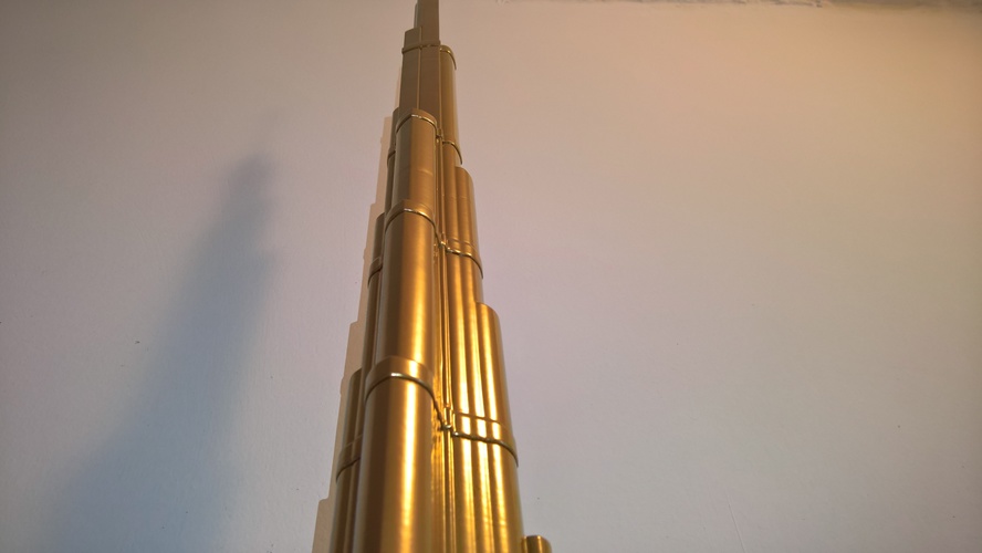 BURJ KHALIFA (706mm) 3D Print 24181 BURJ KHALIFA (706mm) 3D Print 24181