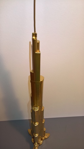 BURJ KHALIFA (706mm) 3D Print 24186 BURJ KHALIFA (706mm) 3D Print 24186