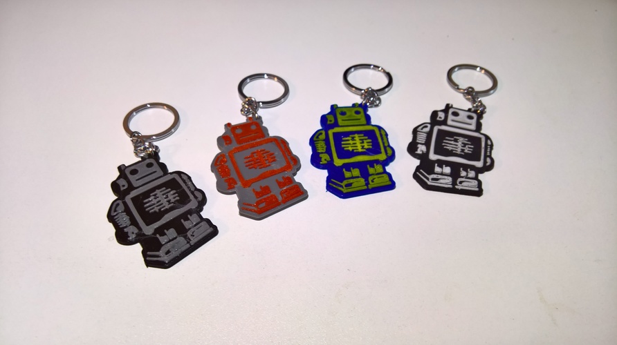 Ultimaker keychain 3D Print 24193 Ultimaker keychain 3D Print 24193