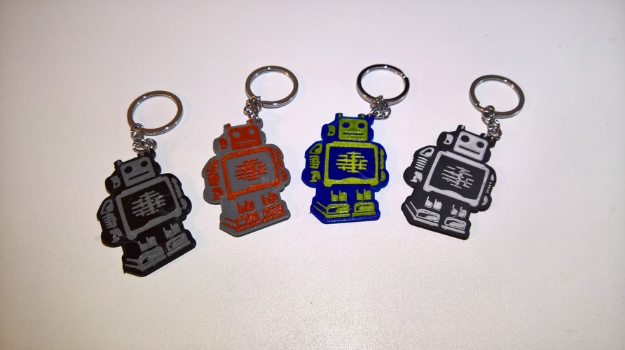 Ultimaker keychain 3D Print 24194 Ultimaker keychain 3D Print 24194