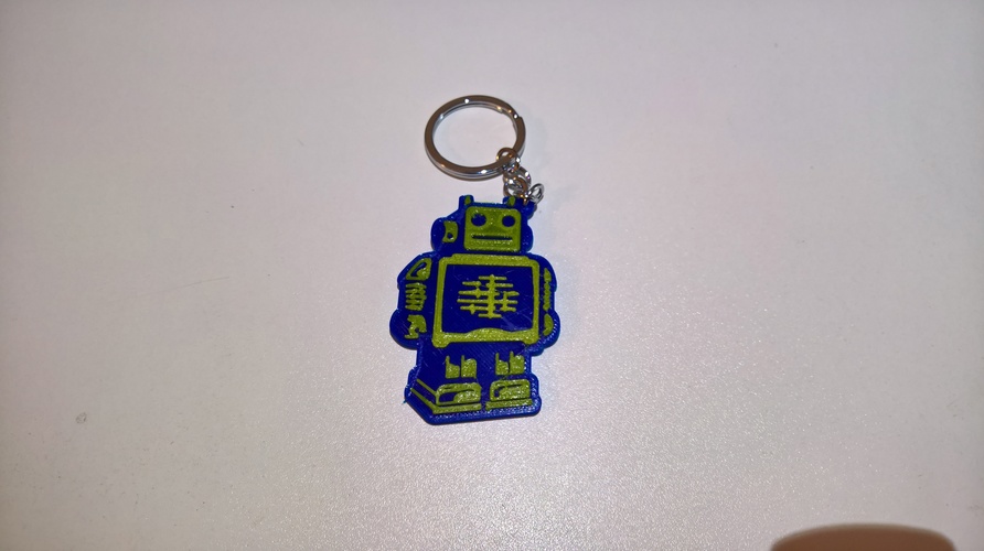 Ultimaker keychain 3D Print 24197 Ultimaker keychain 3D Print 24197