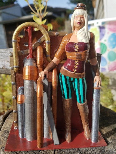 Steampunk Lady : Lenora 3D Print 24275 Steampunk Lady : Lenora 3D Print 24275