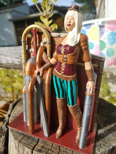 Steampunk Lady : Lenora 3D Print 24276 Steampunk Lady : Lenora 3D Print 24276