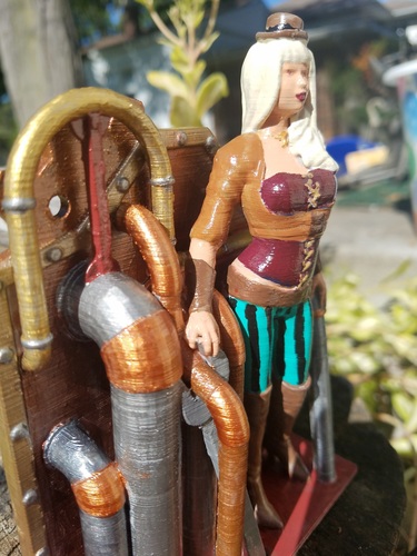 Steampunk Lady : Lenora 3D Print 24280 Steampunk Lady : Lenora 3D Print 24280