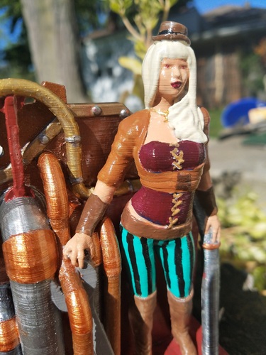 Steampunk Lady : Lenora 3D Print 24281 Steampunk Lady : Lenora 3D Print 24281