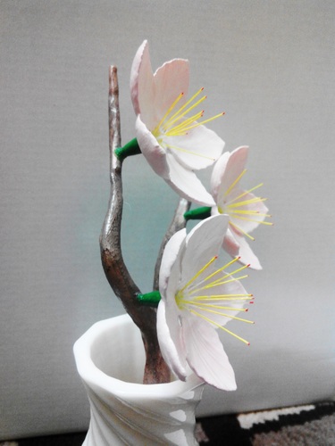 Cherry blossom branch 3D Print 24297 Cherry blossom branch 3D Print 24297