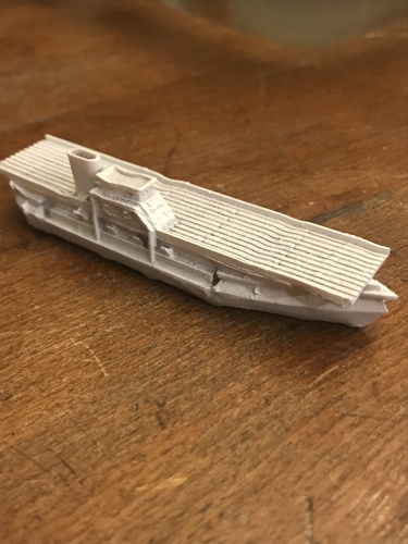 Isen Class Support Carrier 3D Print 24309 Isen Class Support Carrier 3D Print 24309