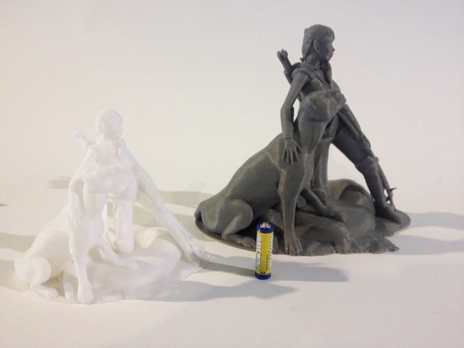 The Huntress v1.2 3D Print 2440 The Huntress v1.2 3D Print 2440