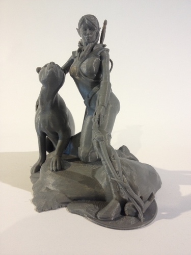 The Huntress v1.2 3D Print 2441 The Huntress v1.2 3D Print 2441