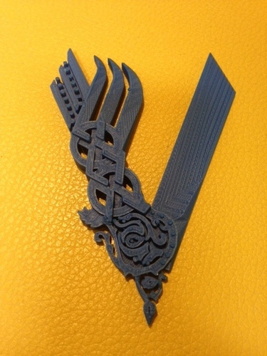 Vikings logo 3D 3D Print 2445 Vikings logo 3D 3D Print 2445