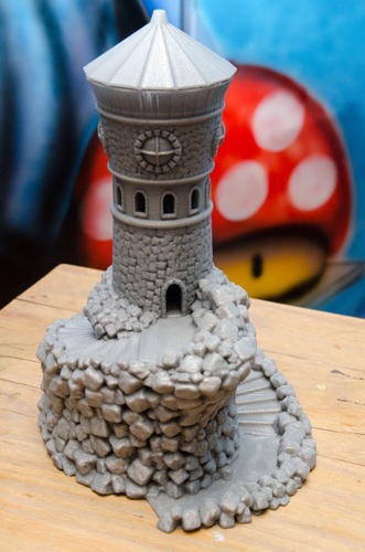 Forbidden Watchtower 3D Print 24488 Forbidden Watchtower 3D Print 24488
