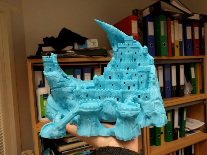 Fortress of the Crescent 3D Print 24518 Fortress of the Crescent 3D Print 24518