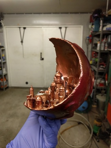Moon city 3D Print 24525 Moon city 3D Print 24525