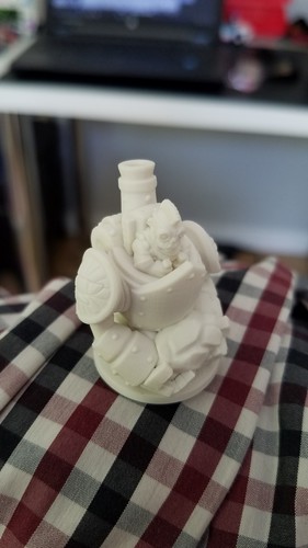 Dwarfclan Stonethrower (18mm scale) 3D Print 24534 Dwarfclan Stonethrower (18mm scale) 3D Print 24534