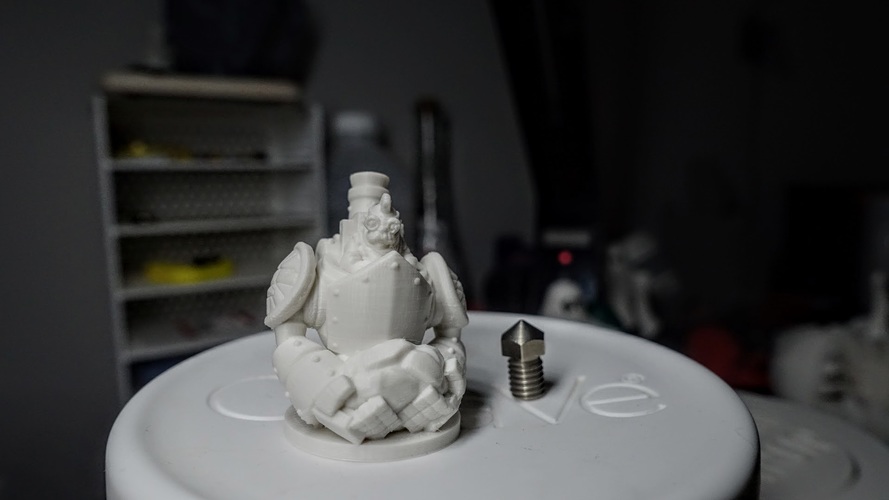 Dwarfclan Stonethrower (18mm scale) 3D Print 24537 Dwarfclan Stonethrower (18mm scale) 3D Print 24537