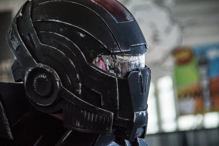 Mass Effect N7 Breather Helmet 3D Print 24590 Mass Effect N7 Breather Helmet 3D Print 24590
