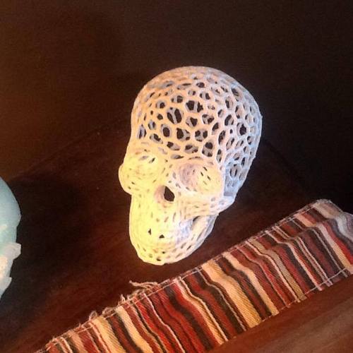 Skull lamps - Voronoi Style 3D Print 2461 Skull lamps - Voronoi Style 3D Print 2461