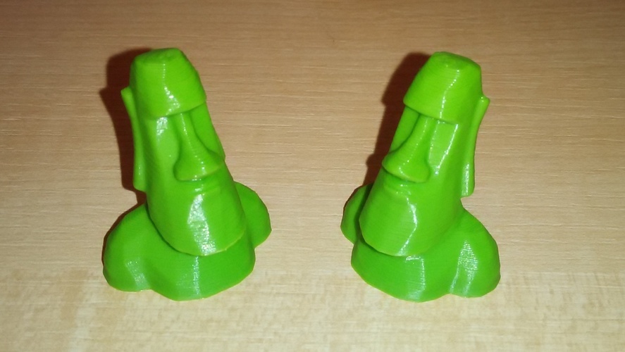 Low Poly Moai 3D Print 24681 Low Poly Moai 3D Print 24681