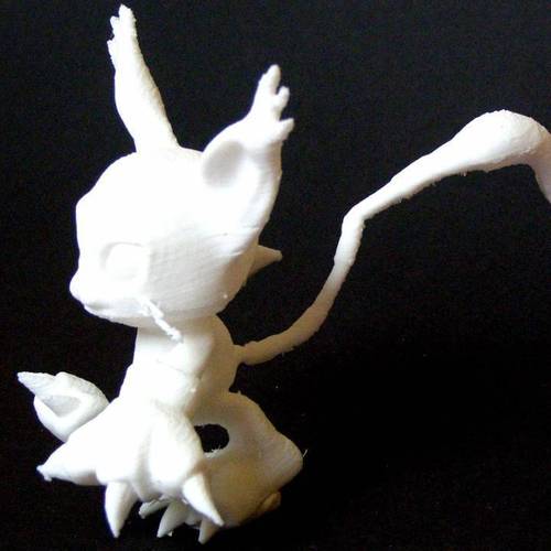 Gatomon Fan Made 3D Print 2474 Gatomon Fan Made 3D Print 2474