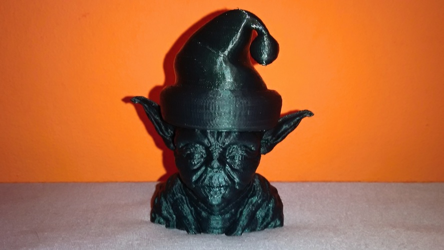 Santa Yoda 3D Print 24742 Santa Yoda 3D Print 24742
