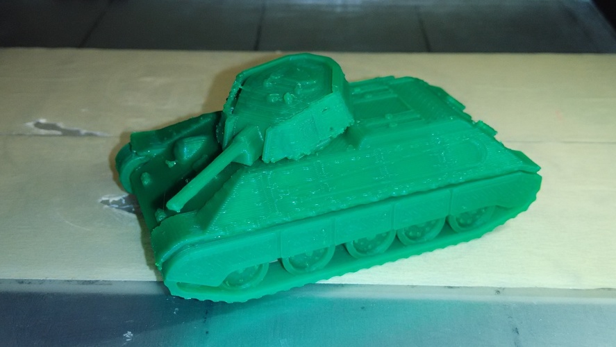T-34/76 Tank Pack (Revised) 3D Print 24743 T-34/76 Tank Pack (Revised) 3D Print 24743