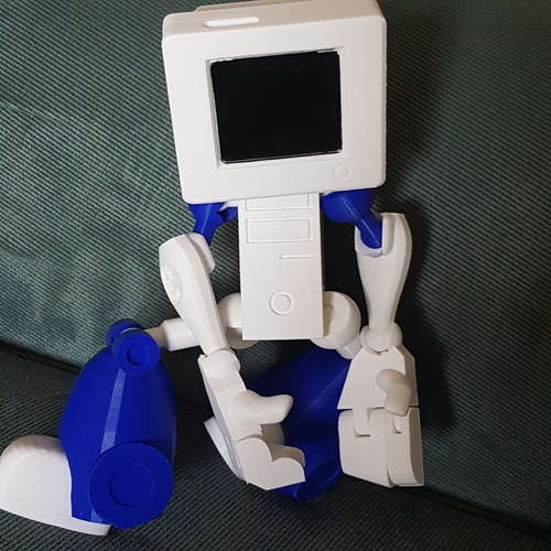 Cymon CyBot posable robot toy 3D Print 24763 Cymon CyBot posable robot toy 3D Print 24763